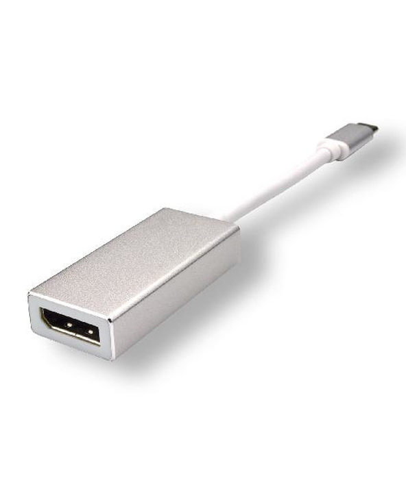 MCL USB31-CM/DPFC adaptateur et connecteur de câbles USB Type-C DisplayPort Argent, Blanc
