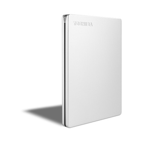 Toshiba Canvio Slim disque dur externe 1000 Go Argent