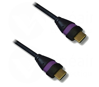 Lineaire XVHD54NMC câble HDMI 1,5 m HDMI Type A (Standard) Noir, Violet