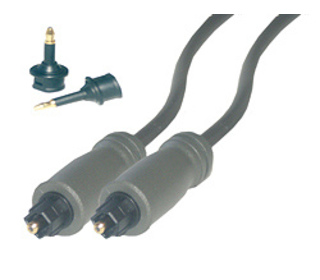 MCL Cable Optic Toslink Audio 3.0m câble audio 3 m Noir