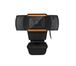 Adesso CyberTrack H2 webcam 640 x 480 pixels USB 2.0 Noir, Orange
