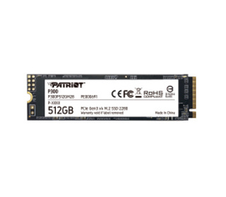 Patriot Memory P300P512GM28 disque SSD M.2 512 Go PCI Express NVMe
