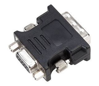 Targus ACX120EUX cable gender changer DVI-I VGA Noir