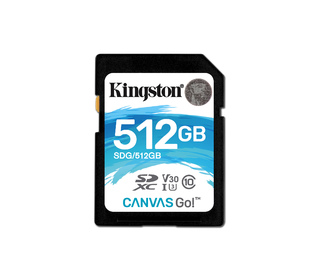 Kingston Technology Canvas Go! mémoire flash 512 Go SDXC UHS-I Classe 10