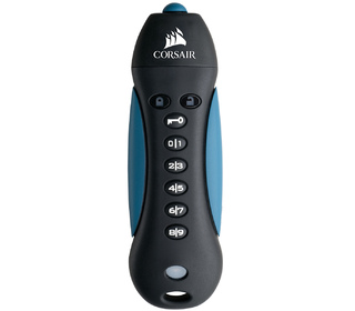 Corsair Padlock 3 lecteur USB flash 128 Go USB Type-A 3.2 Gen 1 (3.1 Gen 1) Noir, Bleu