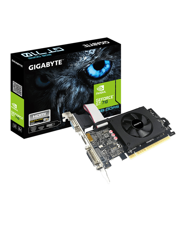 Gigabyte GV-N710D5-2GIL carte graphique NVIDIA GeForce GT 710 2 Go GDDR5