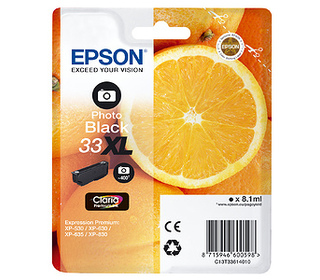 Epson Oranges C13T33614010 cartouche d'encre 1 pièce(s) Original Photo noire