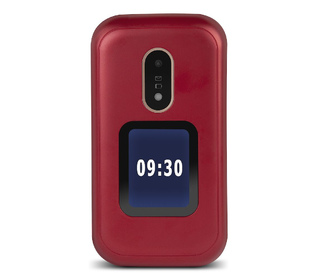 Doro 6060 7,11 cm (2.8") 124 g Rouge, Blanc Téléphone numérique