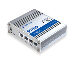 Teltonika RUTX08 Routeur connecté Gigabit Ethernet Acier inoxydable