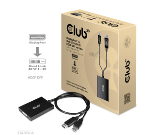 CLUB3D CAC-1010-A câble vidéo et adaptateur 0,6 m DisplayPort DVI-D + USB
