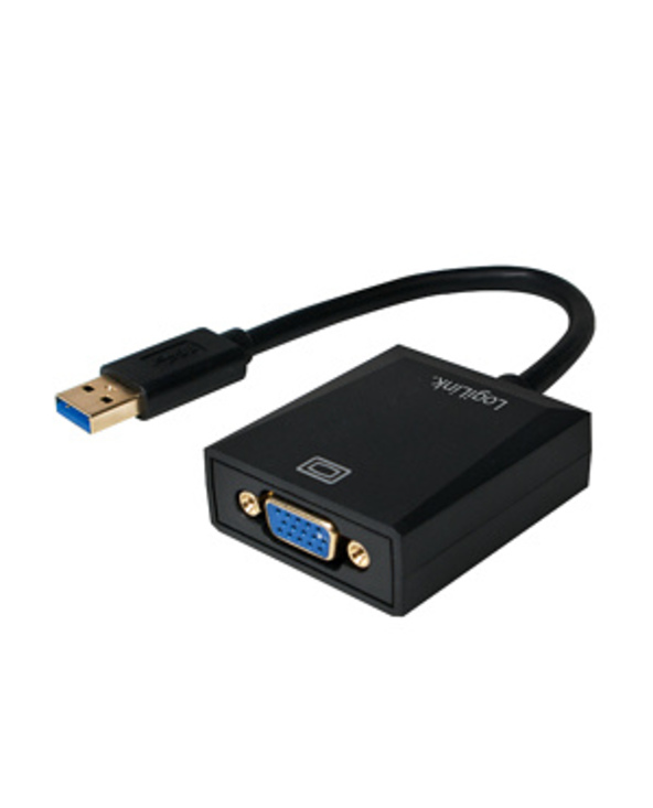 LogiLink UA0231 adaptateur graphique USB 1920 x 1080 pixels Noir