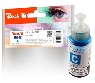 Peach PI200-425 cartouche d'encre 1 pièce(s) Compatible Rendement standard Cyan