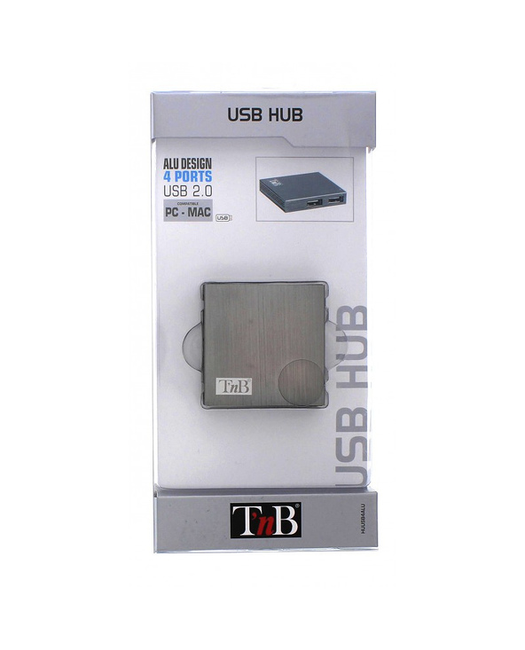 LogiLink UA0108 Hub USB 2.0 4 Porte + Cavo Ripetitore 12m – Colore Bianco