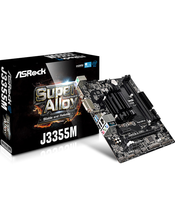 Asrock J3355M NA (CPU intégré) micro ATX