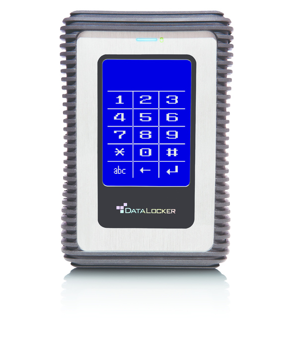DataLocker DL3 1TB disque dur externe 1000 Go Noir, Argent