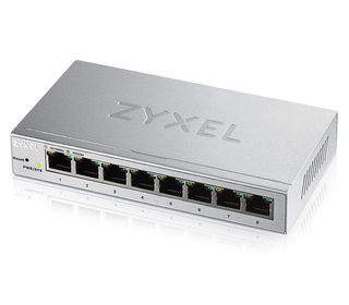 Zyxel GS1200-8 Géré Gigabit Ethernet (10/100/1000) Argent