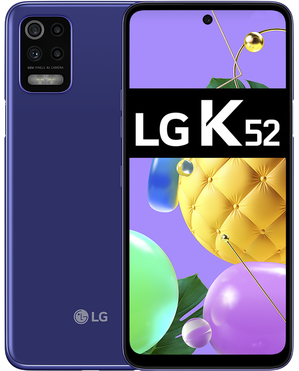 LG K52 6.59" 64 Go Bleu