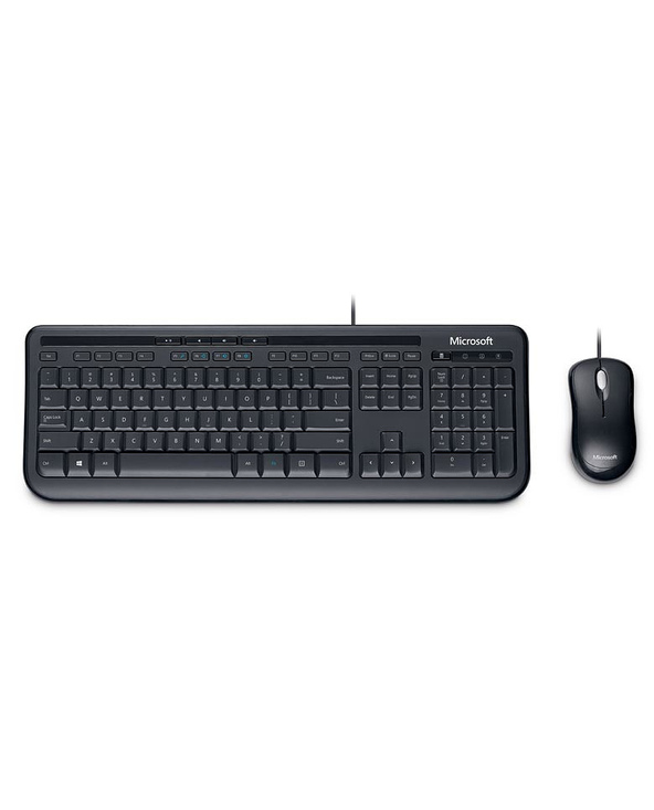 Microsoft 600 clavier USB QWERTZ Allemand Noir
