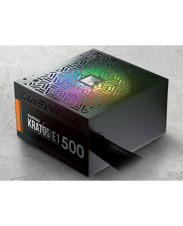 GAMDIAS KRATOS E1-500 unité d'alimentation d'énergie 500 W 20+4 pin ATX ATX Noir