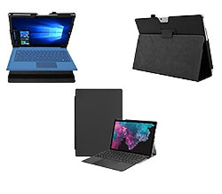 DLH COQUE ETUI FOLIO (COMPATIBLE CLAVIER) POUR MICROSOFT SURFACE PRO 7 / SURFACE PRO 6 / SURFACE PRO 5 / SURFACE PRO 4 Folio 12.