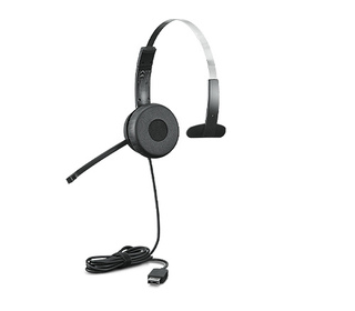 Lenovo 100 Mono Casque Arceau USB Type-A Noir