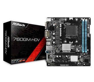 Asrock 760GM-HDV AMD 760G Socket AM3+ micro ATX