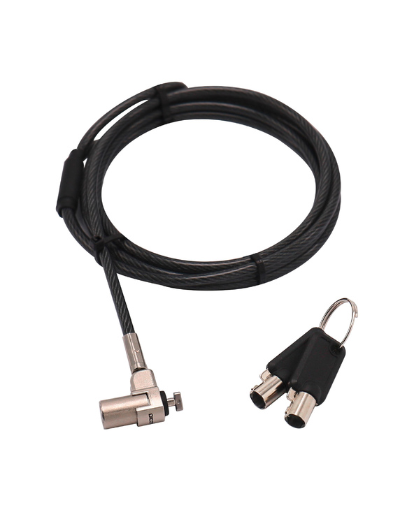 Dicota D31831 câble antivol Noir, Argent 2 m