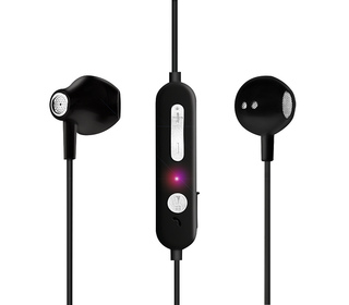 LogiLink BT0056 écouteur/casque Ecouteurs, Minerve Micro-USB Bluetooth Noir