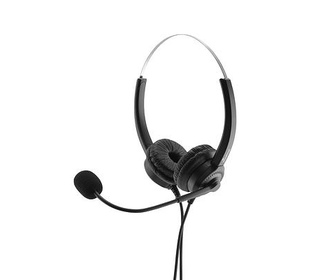 MediaRange MROS304 écouteur/casque Arceau Noir, Argent