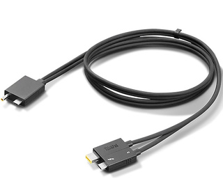 Lenovo 4X90U90621 câble USB 1,5 m USB-C, DC USB-C Noir