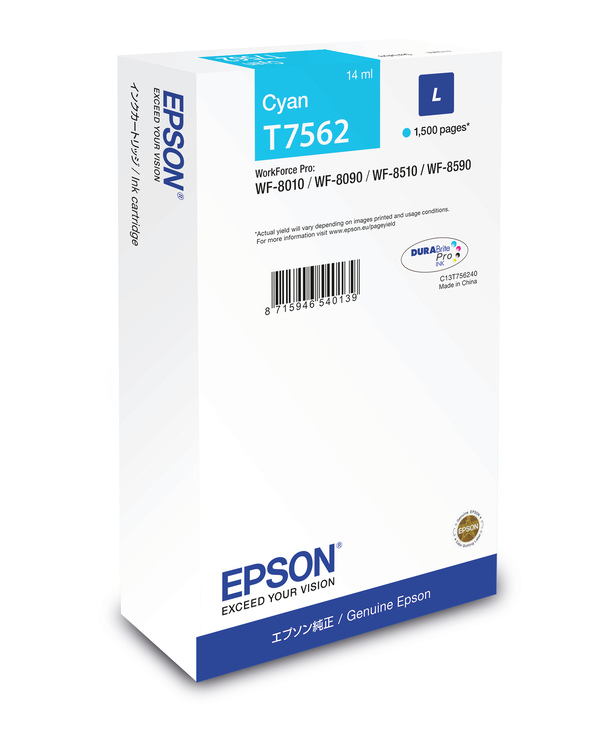 Epson Encre Cyan L (1 500 p)