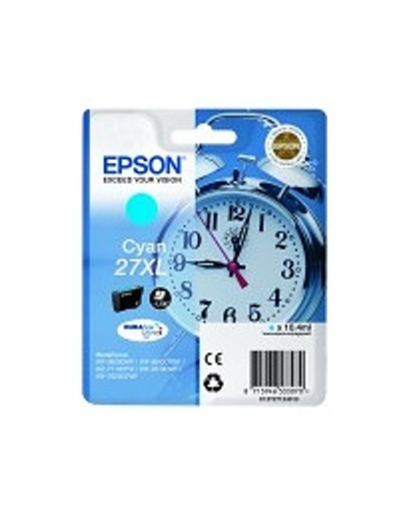 Epson Alarm clock 27XL DURABrite Ultra cartouche d'encre 1 pièce(s) Original Cyan