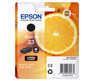Epson Oranges C13T33314010 cartouche d'encre 1 pièce(s) Original Noir
