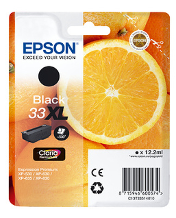 Epson Oranges C13T33514010 cartouche d'encre 1 pièce(s) Original Noir