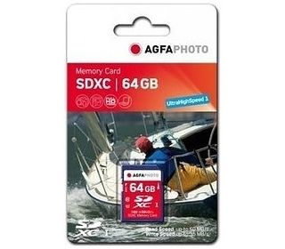 AgfaPhoto 64GB SDXC mémoire flash 64 Go Classe 10