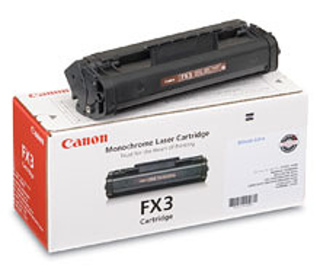 Canon FX-3 Black Toner Cartridge Cartouche de toner Original Noir