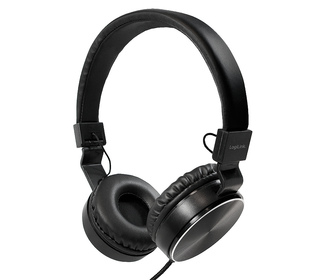 LogiLink HS0049BK écouteur/casque Écouteurs Arceau Connecteur de 3,5 mm Noir