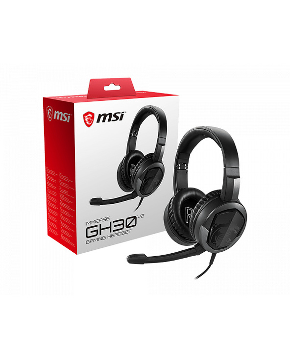 MSI Immerse GH30 V2 Casque Avec fil Arceau Jouer Noir