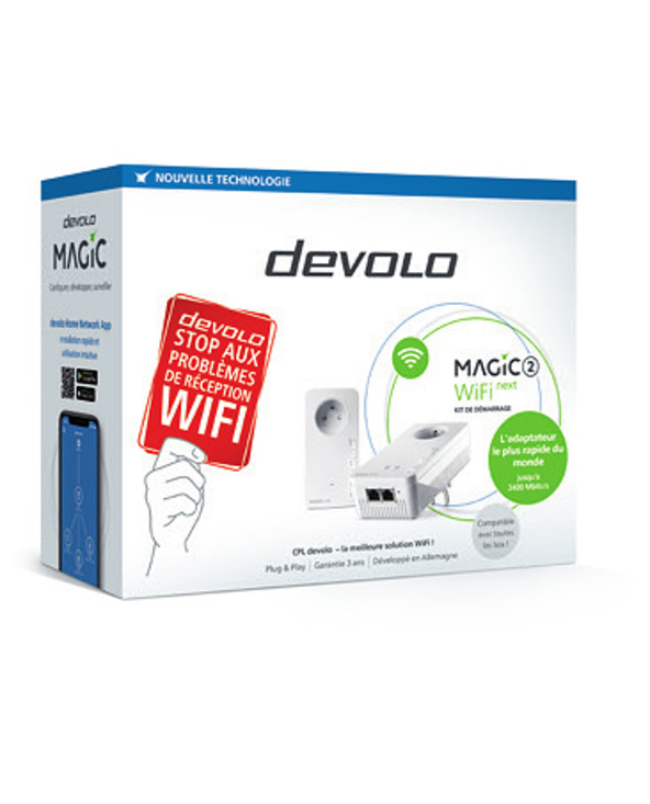 Devolo Magic 2 WiFi Next 2400 Mbit/s Ethernet/LAN Blanc