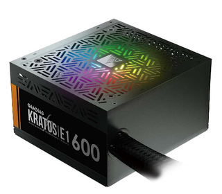 GAMDIAS KRATOS E1-600 unité d'alimentation d'énergie 600 W 20+4 pin ATX ATX Noir