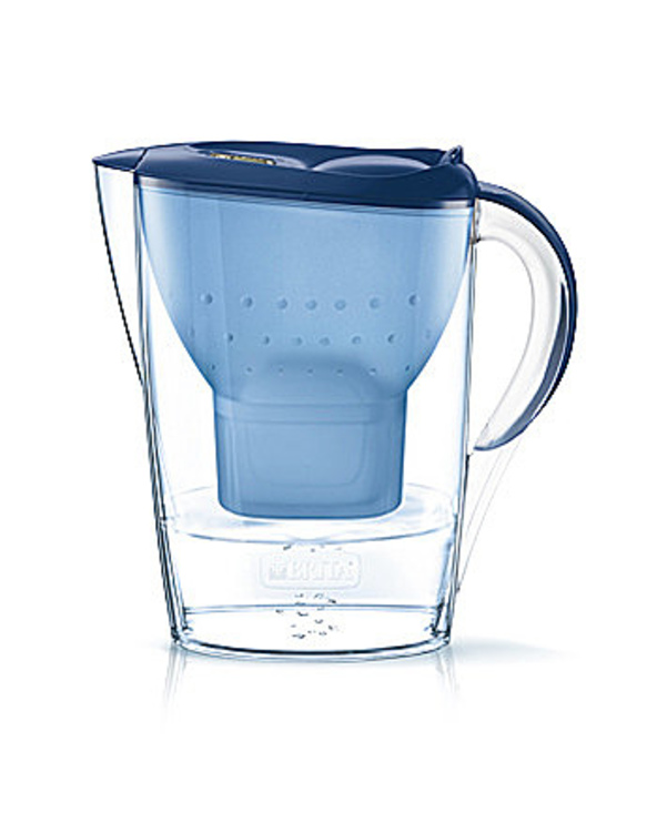 Brita Marella Filtre à eau pour carafe 2,4 L Bleu, Transparent