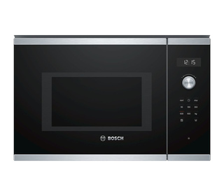 Bosch Serie 6 BFL554MS0 micro-onde Intégré (placement) Micro-ondes uniquement 25 L 900 W Noir, Acier inoxydable