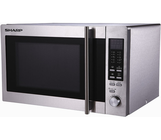 Sharp Home Appliances R-92STW micro-onde Comptoir Micro-onde combiné 28 L 900 W Acier inoxydable