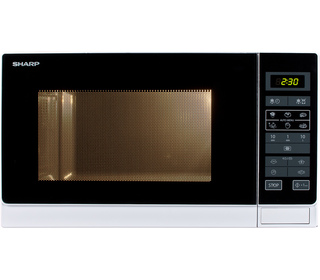 Sharp Home Appliances R-342(IN)W Comptoir 25 L 900 W Argent