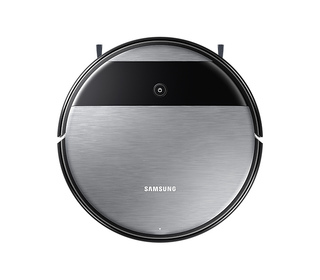 Samsung VR05R503PWG/WA robot aspirateur 0,2 L Sans sac Noir, Acier inoxydable