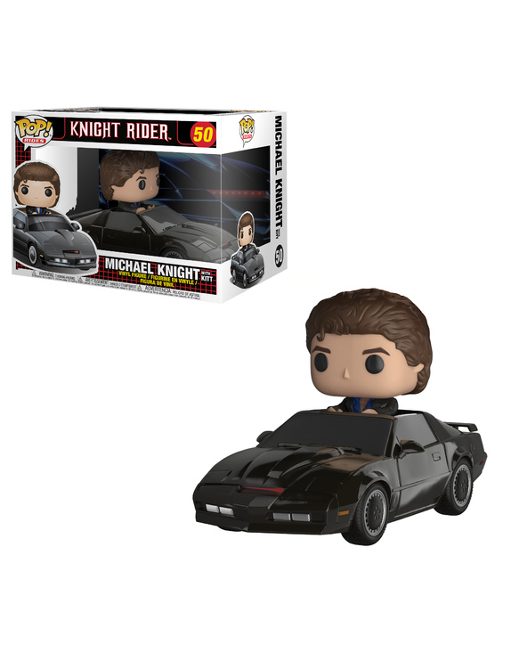 FUNKO Pop Ride: Knight Rider - Knight W/ Kitt