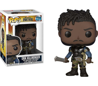 FUNKO POP! Marvel Black Panther Killmonger w/ Chase