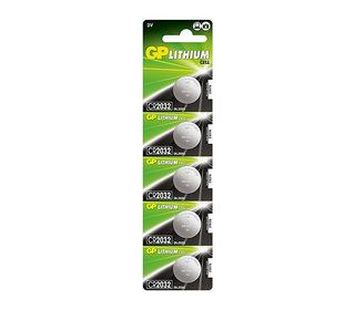 GP Batteries Lithium Cell CR2032 Batterie à usage unique