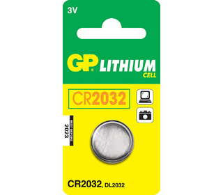 GP Batteries Lithium Cell CR2032 Batterie à usage unique