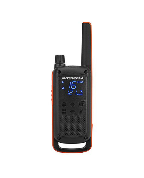 Motorola Talkabout T82 radio bidirectionnelle 16 canaux 446 - 446.2 MHz Noir, Orange